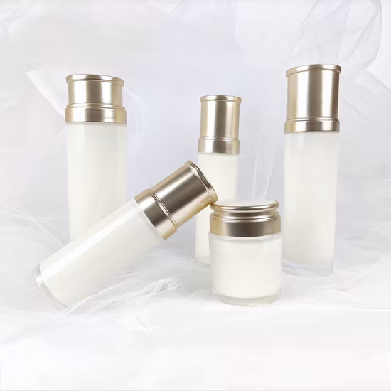 Plastic Cosmetics Packaging Skincare Packing Acrylic Set
