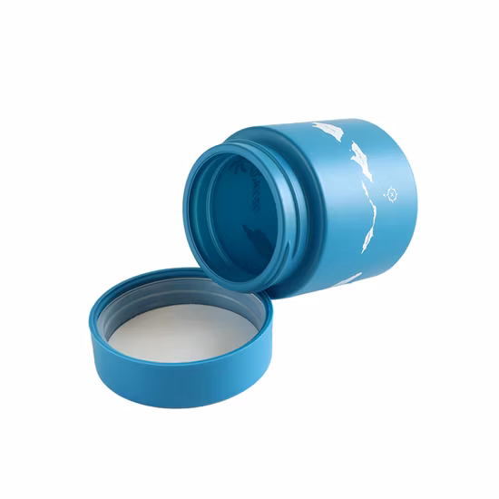 Barattoli di vetro resistenti ai bambini in vetro opale piccolo da 5 ml per fiori di erbe
