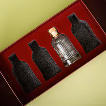 Set cosmetico con confezione regalo con inserto in schiuma