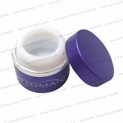 Barattolo di vetro bianco opale da 7g 15g 20g 30g 50g 100g per l'imballaggio della crema per il viso