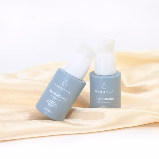 Confezione di olio essenziale vuota personalizzata di lusso da 1 Oz Flacone contagocce in vetro per siero cosmetico rotondo spesso da 30 ml